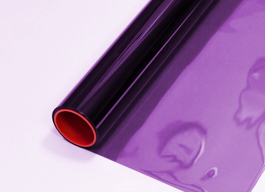 Зеркальная солнцезащитная пленка NOVA purple-silver